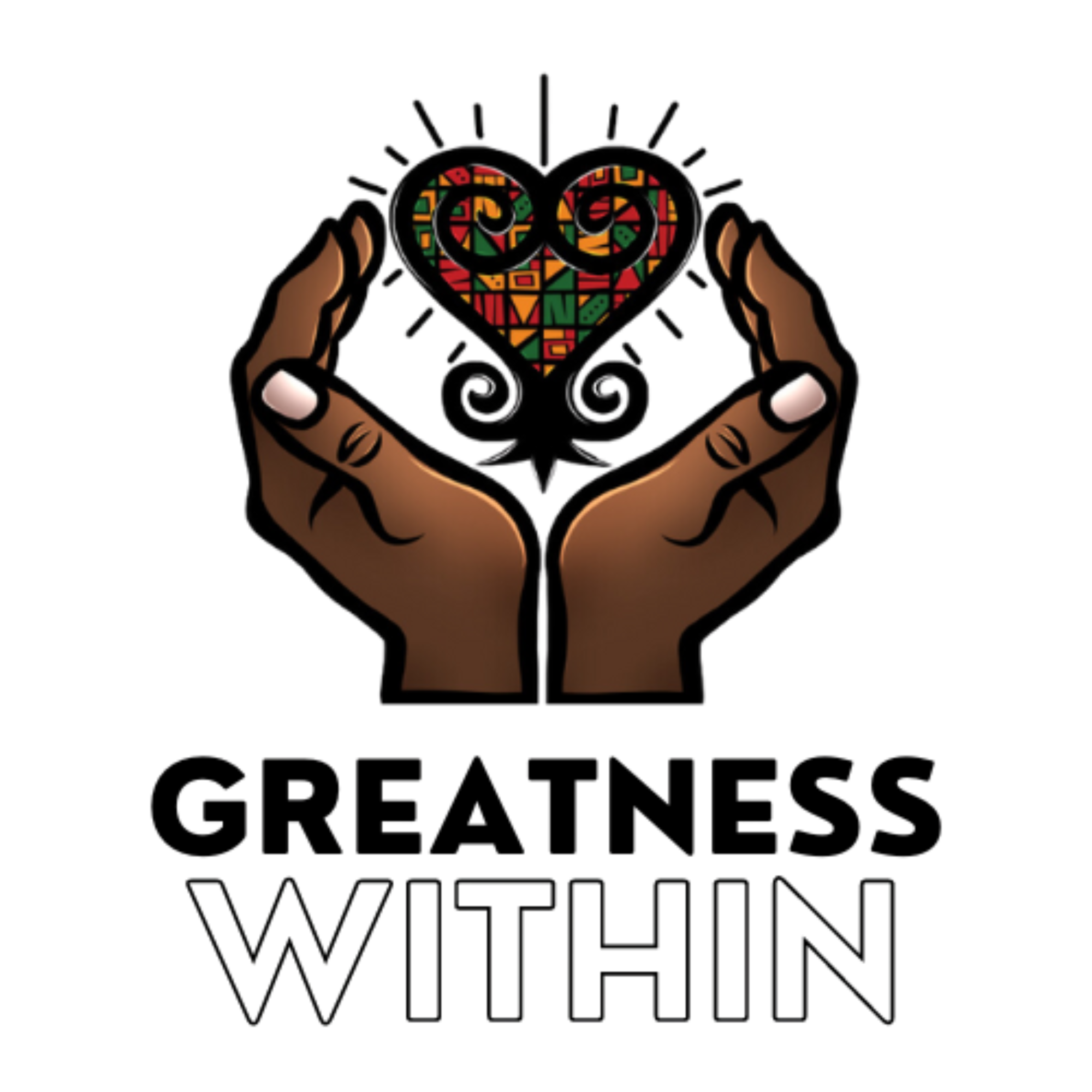 picture of a hand shaped like a heart